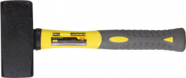 Кувалда STAYER «Profi» кованая с двухкомпонентной фиберглассовой ручкой, 2,0кг - Кувалда STAYER «Profi» кованая с двухкомпонентной фиберглассовой ручкой, 2,0кг