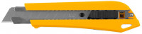 Нож OLFA"HEAVY DUTY MODELS"AUTO LOCK для тяжелых режимов работы,со встроенным съемным контейнером для отраб лезвий,18 мм