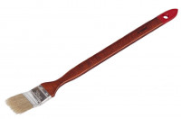 Кисть радиаторная угловая ЗУБР "УНИВЕРСАЛ-МАСТЕР", светлая натуральная щетина, деревянная ручка, 38 мм