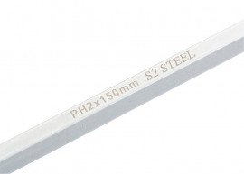 Отвертка PH2 x 150мм, S2, трехкомпонентная ручка GROSS - Отвертка PH2 x 150мм, S2, трехкомпонентная ручка GROSS