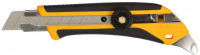 Нож OLFA, двухкомпонентный корпус, трещоточный фиксатор, 18 мм
