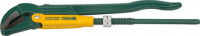 Ключ KRAFTOOL трубный, рычажный,тип "PANZER-V",изогн.губки,цельноков,2"/580мм