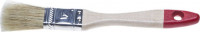 Кисть плоская STAYER "UNIVERSAL-STANDARD", светлая натуральная щетина, деревянная ручка, 20 мм