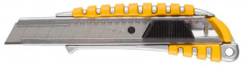 Нож STAYER «Master» металлический обрезиненный корпус, автостоп, 18 мм - Нож STAYER «Master» металлический обрезиненный корпус, автостоп, 18 мм