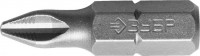 Биты ЗУБР «Мастер» кованые, хромомолибденовая сталь, тип хвостовика C 1/4", PH2, 25мм, 2шт