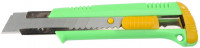 Нож STAYER «Master» с выдвижным сегмент. лезвием, пластмассовый, 18 мм