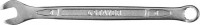 Ключ STAYER «Profi» гаечный комбинированный, Cr-V сталь, хромированный, 6мм