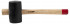 Киянка ЗУБР «Мастер» резиновая с деревянной ручкой, 0,34кг, 55мм - Киянка ЗУБР «Мастер» резиновая с деревянной ручкой, 0,34кг, 55мм