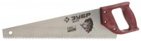 Ножовка ЗУБР «Мастер» по дереву, прямой крупный зуб, пластиковая ручка, шаг зуба 5 мм, 400 мм