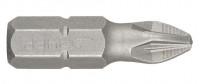 Биты ЗУБР «Мастер» кованые, хромомолибденовая сталь, тип хвостовика C 1/4", PZ2, 25мм, 2шт