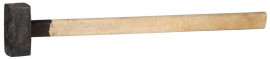 Кувалда литая с деревянной рукояткой 3кг - Кувалда литая с деревянной рукояткой 3кг