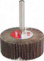 Круг шлифовальный ЗУБР «Мастер» веерный лепестковый, на шпильке, тип КЛО, зерно-электрокорунд нормальный, P120, 20х50мм