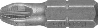 Биты ЗУБР «Мастер» кованые, хромомолибденовая сталь, тип хвостовика C 1/4", PZ3, 25мм, 2шт