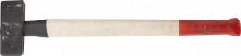 Кувалда литая с деревянной рукояткой 5кг - Кувалда литая с деревянной рукояткой 5кг