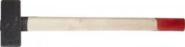 Кувалда литая с деревянной рукояткой 6кг - Кувалда литая с деревянной рукояткой 6кг