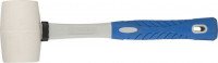Киянка ЗУБР «Эксперт» резиновая белая со стеклопластиковой ручкой, 0,23кг