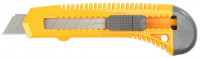 Нож STAYER «Standard» с выдвижным сегмент. лезвием, пластмасс.,18 мм