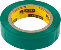 Изолента STAYER «Master» зеленая, ПВХ, 5000 В, 15мм х 10м