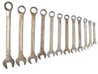 Набор STAYER Ключи «Техно» комбинированные, 8-19мм, 8 предметов