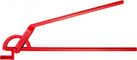 Трубогиб ЗУБР «Эксперт» для точной гибки труб из твердой и мягкой меди под углом до 90град, 22 мм(радиус скругления 87 мм)
