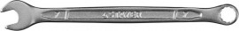 Ключ гаечный комбинированный, Cr-V сталь, хромированный, 7мм - Ключ гаечный комбинированный, Cr-V сталь, хромированный, 7мм