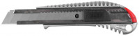 Нож ЗУБР «Мастер» металлический, самофиксирующееся лезвие, 18 мм
