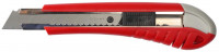 Нож ЗУБР «Мастер» с выдвижным сегментированным лезвием, сталь У8А, 18 мм