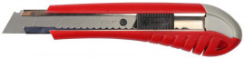 Нож ЗУБР «Мастер» с выдвижным сегментированным лезвием, сталь У8А, 18 мм - Нож ЗУБР «Мастер» с выдвижным сегментированным лезвием, сталь У8А, 18 мм