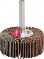 Круг шлифовальный ЗУБР «Мастер» веерный лепестковый, на шпильке, тип КЛО, зерно-электрокорунд нормальный, P80, 20х50мм