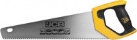 Ножовка JCB по дереву, полотно из стали SK5, 3-х гранные зубья, двухкомпонентная рукоятка, 375 мм