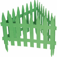Забор декоративный "Рейка" 28 х 300 см., зеленый PALISAD Россия