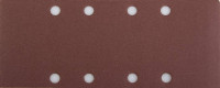 Лист шлифовальный универсальный STAYER «Master» на зажимах, 8 отверстий по краю, для ПШМ, Р120, 93х230мм, 5шт