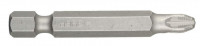 Биты ЗУБР «Мастер» кованые, хромомолибденовая сталь, тип хвостовика E 1/4", PZ3, 50мм, 2шт