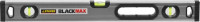 Уровень STAYER «Expert» "BlackMax" коробчатый усиленный с ручками, утолщенный особопроч «Профи»ль, 0,5мм/м, 3 ампулы, 60см
