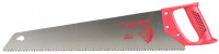 Ножовка ЗУБР «Эксперт» по дереву, прямой крупный закаленный зуб, пластмассовая ручка, шаг зуба 5 мм, 500 мм