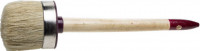 Кисть круглая ЗУБР "УНИВЕРСАЛ - МАСТЕР", светлая щетина, деревянная ручка, №12х45 мм